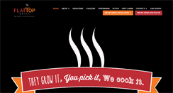 Desktop Screenshot of flattopgrill.com